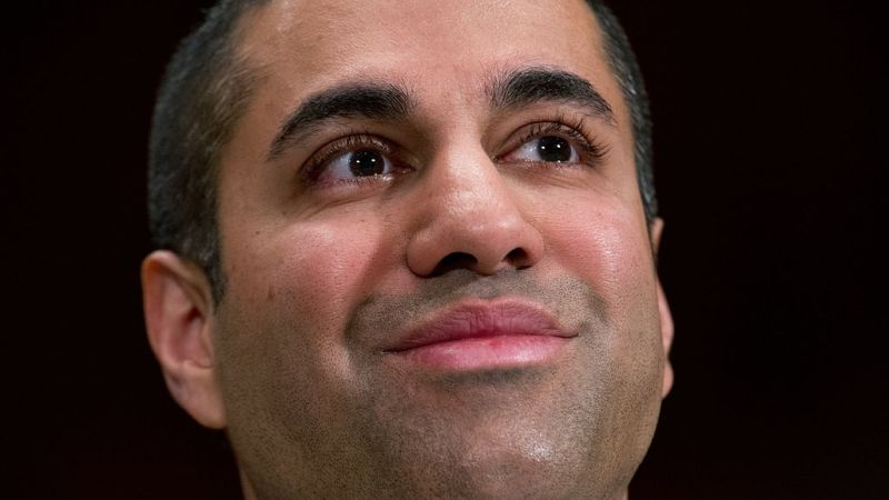 Ajit Pai, actual preseidente de la FCC. Foto: Getty